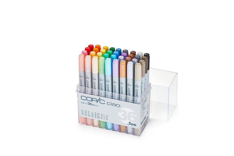 Copic Ciao Start 36 Color Set - Image 1